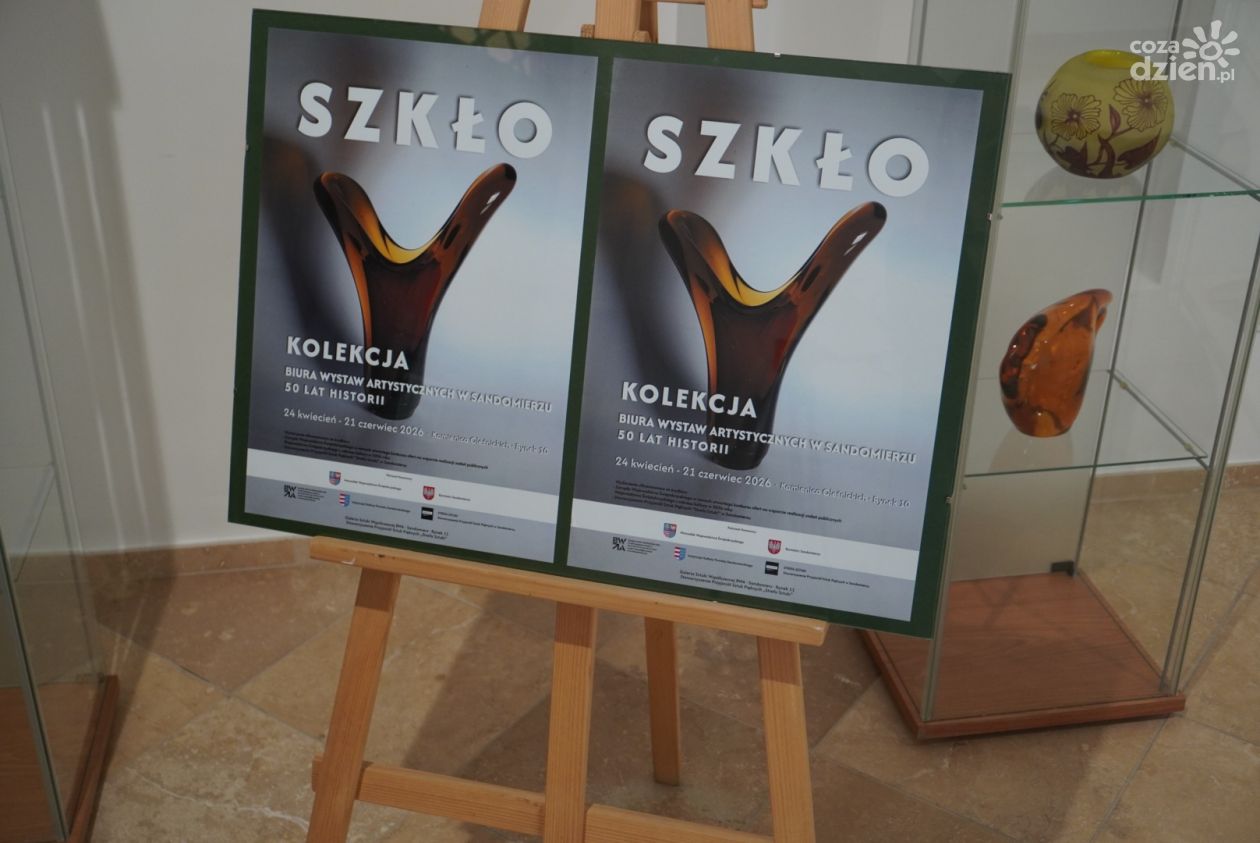 Szkło, które zachwyca. Wernisaż już 24 kwietnia w Sandomierzu