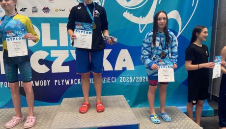 Pięć medali UKS Delfin Tarnobrzeg w Warszawie