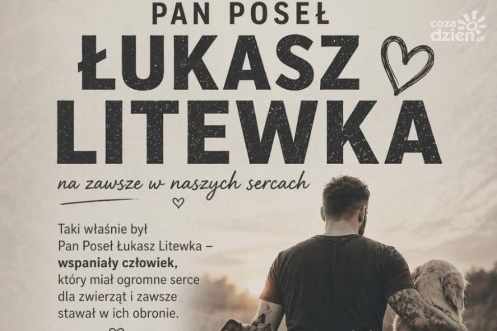 Zbiórka karmy dla zwierząt w Tarnobrzegu. To hołd dla posła Łukasza Litewki