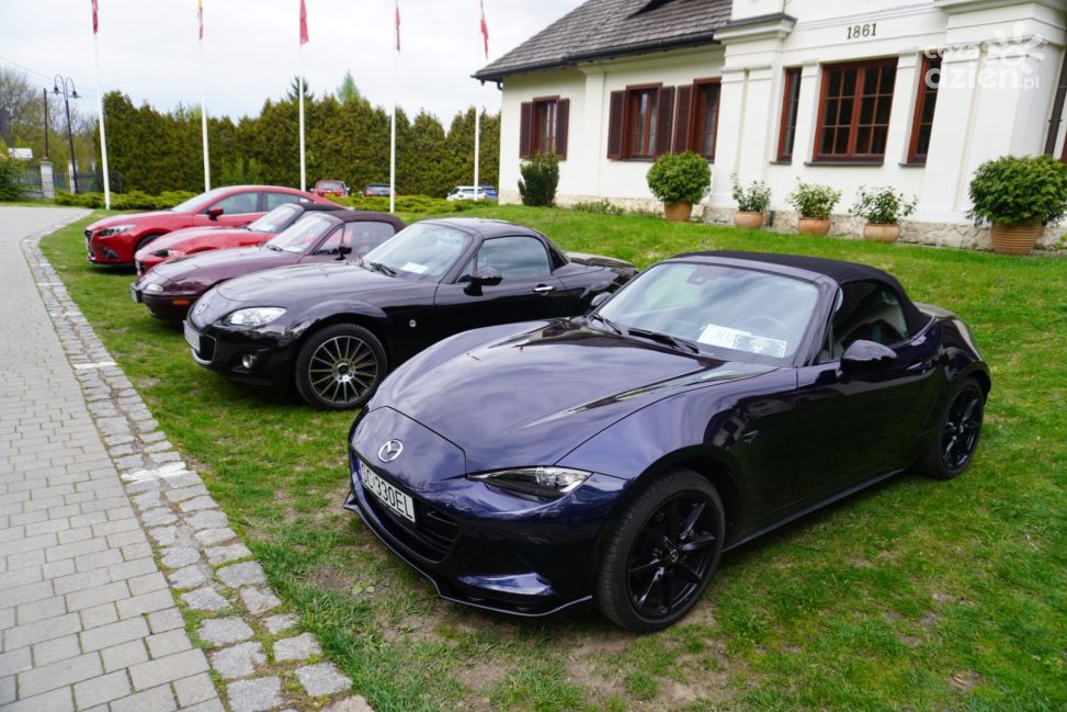 Sandomierz stawia na motoryzację. Zlot Mazd i ambitne plany organizatorów