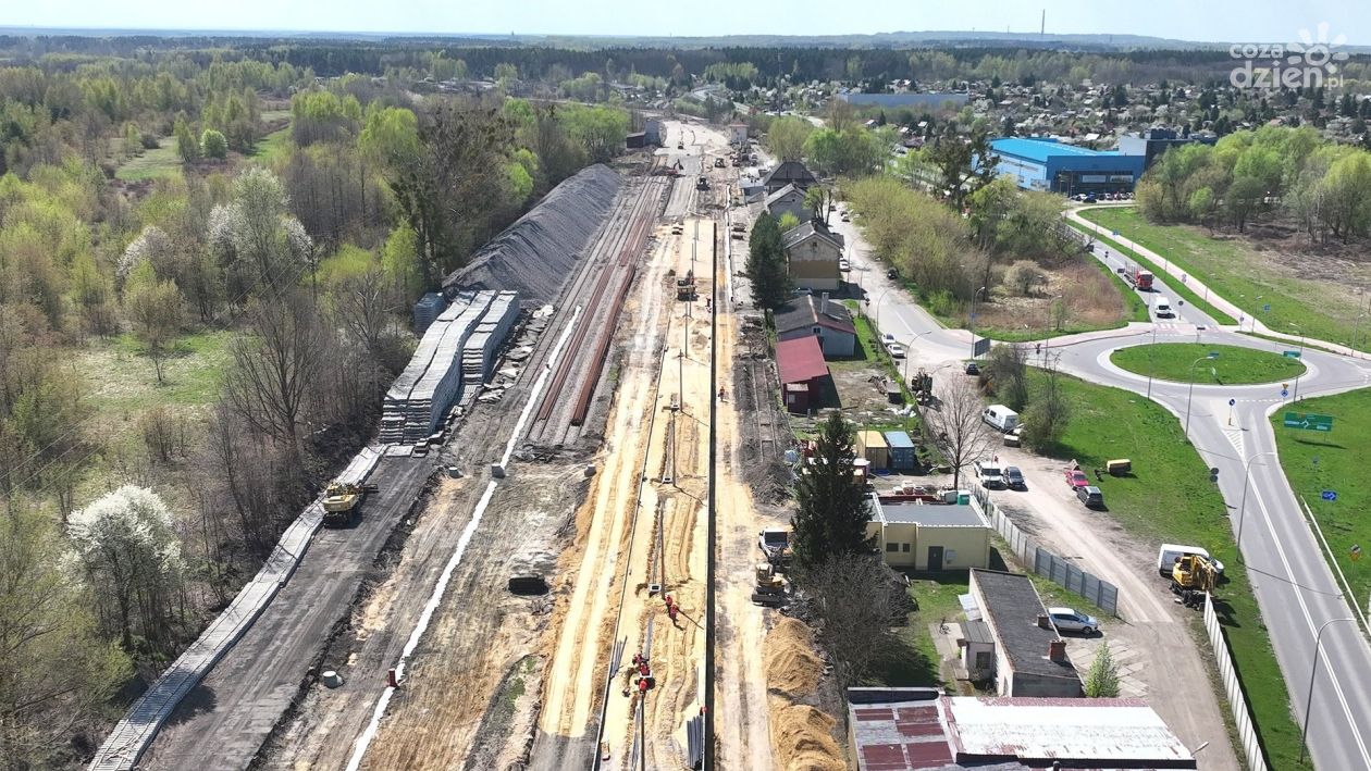 Kolej wraca na tory. Trwa duża modernizacja linii od Sandomierza po Stalową Wolę