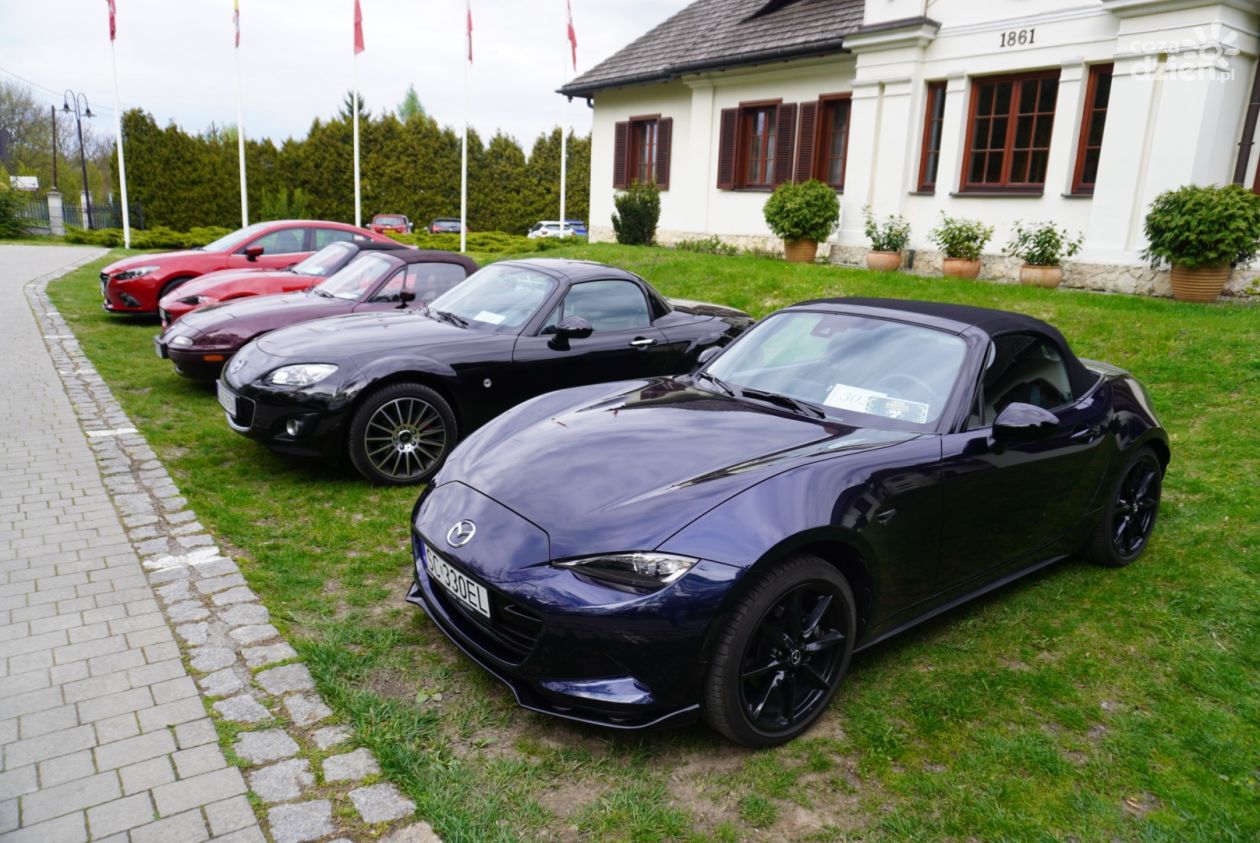 Sandomierz stawia na motoryzację. Zlot Mazd i ambitne plany organizatorów