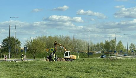 Ruszyła budowa parkingu przy ulicy Browarnej w Sandomierzu