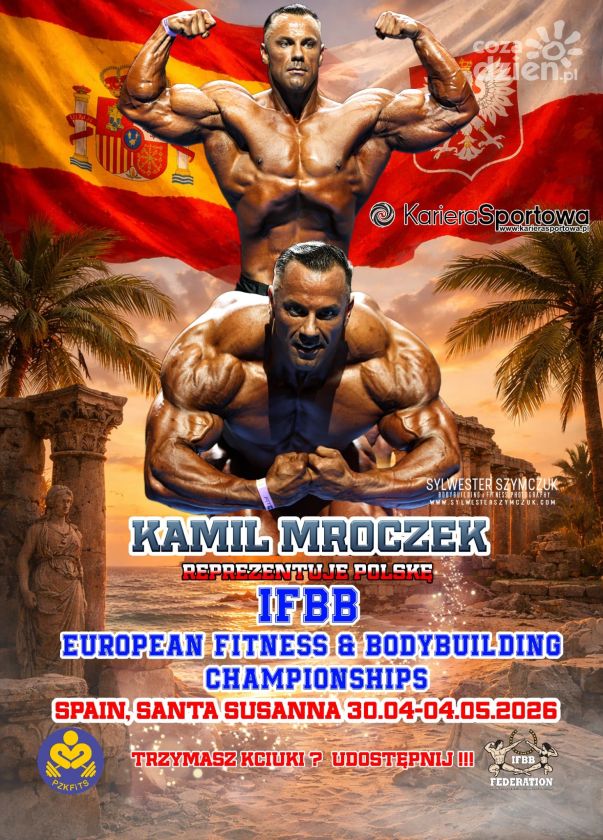 Kamil Mroczek powalczy o medale Mistrzostw Europy w Hiszpanii