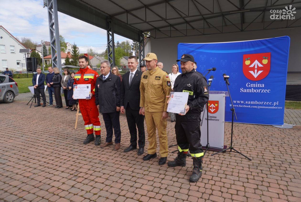 Nowoczesny sprzęt dla OSP. Gmina Samborzec inwestuje w bezpieczeństwo mieszkańców