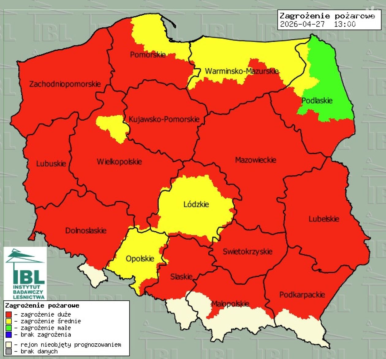 Wysokie zagrożenie pożarowe w lasach. Tysiące interwencji i apel o ostrożność