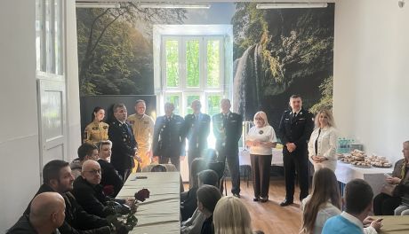 Młodzi znawcy pożarnictwa rywalizowali w Sandomierzu. Najlepsi pojadą do Kielc