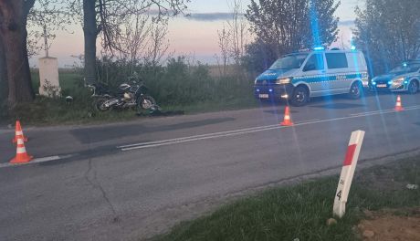 Zderzenie dwóch motocykli na DW758 w Jachimowicach – są utrudnienia w kierunku Klimontowa