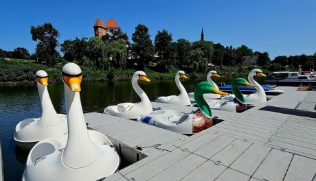 Aktywna majówka nad Wisłą – sport i rekreacja na bulwarze w Sandomierzu
