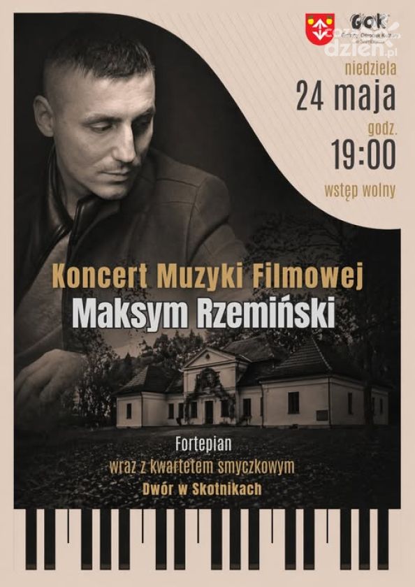 Plenerowy koncert muzyki filmowej w Skotnikach. Nastrojowy wieczór przy dźwiękach kina