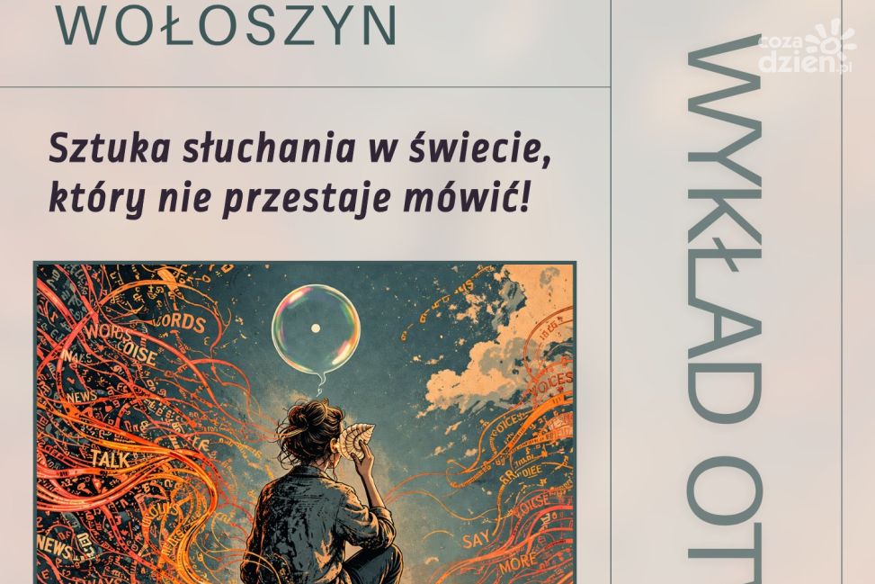 Wykład o sztuce słuchania w Centrum Aktywności Seniora w Stalowej Woli