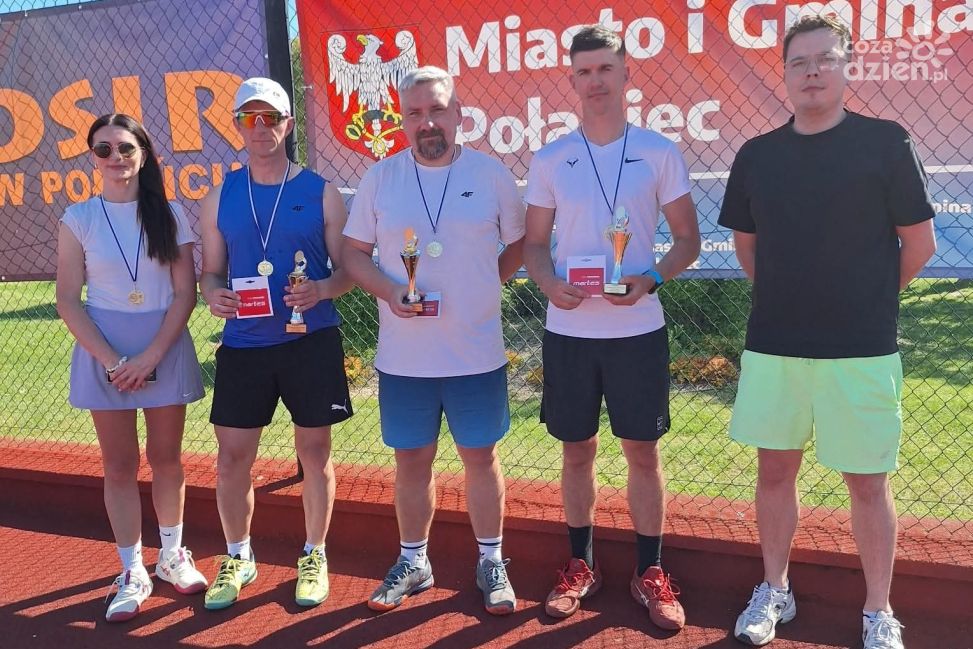 Sportowa rywalizacja na kortach w Połańcu. Udany III turniej tenisowy