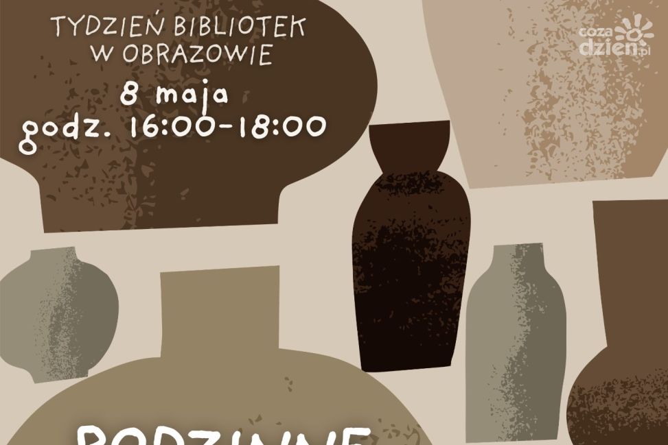 Rodzinne warsztaty ceramiczne w Obrazowie w ramach Tygodnia Bibliotek 2026