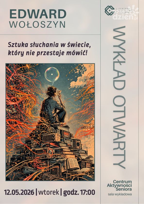 Wykład o sztuce słuchania w Centrum Aktywności Seniora w Stalowej Woli