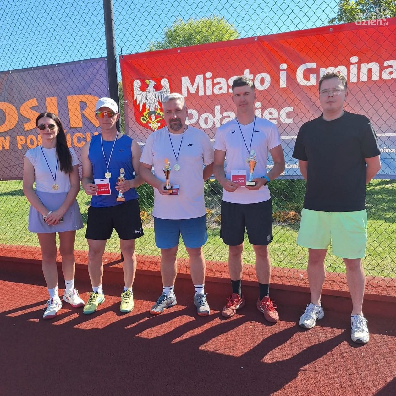 Sportowa rywalizacja na kortach w Połańcu. Udany III turniej tenisowy
