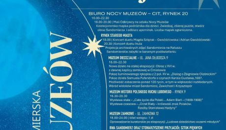 Sandomierz rozbłyśnie kulturą – Noc Muzeów 2026 pełna atrakcji i wydarzeń