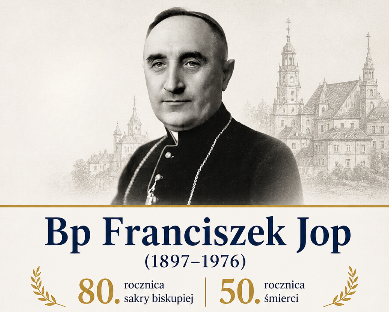Sandomierz uczci pamięć biskupa Franciszka Jopa. Zaplanowano konferencję i uroczystości