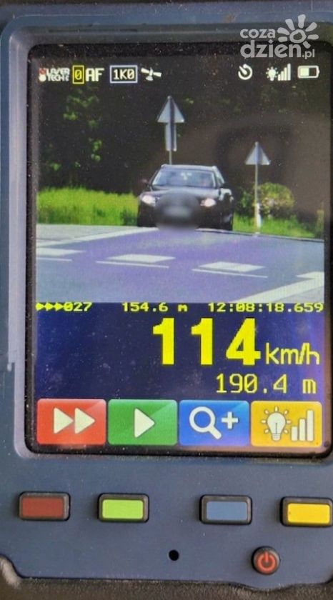 114 km/h w terenie zabudowanym. Surowe konsekwencje dla kierującej
