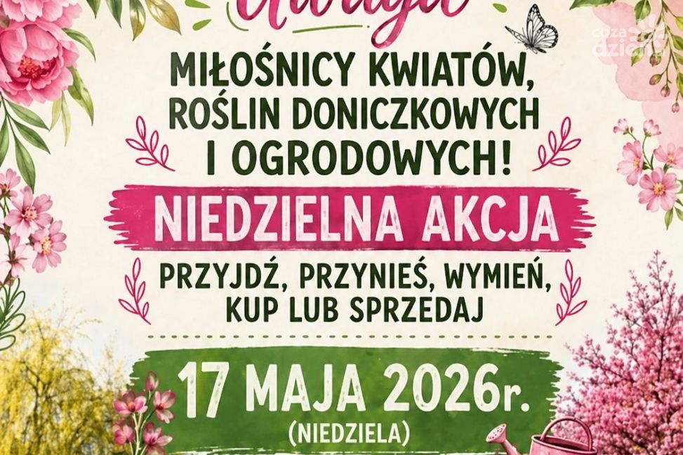 Zielony Bazarek w Koprzywnicy. Spotkanie miłośników roślin na rynku miejskim