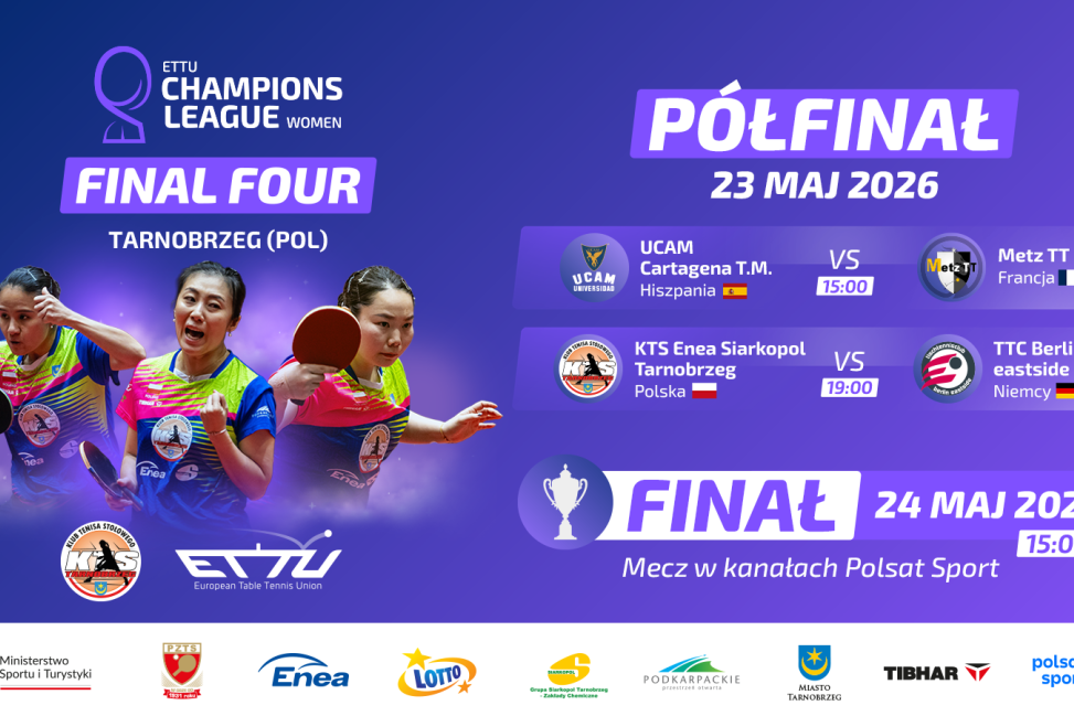 Historyczny turniej Final Four Ligi Mistrzyń w Tarnobrzegu. Najlepsze drużyny Europy powalczą o trofeum