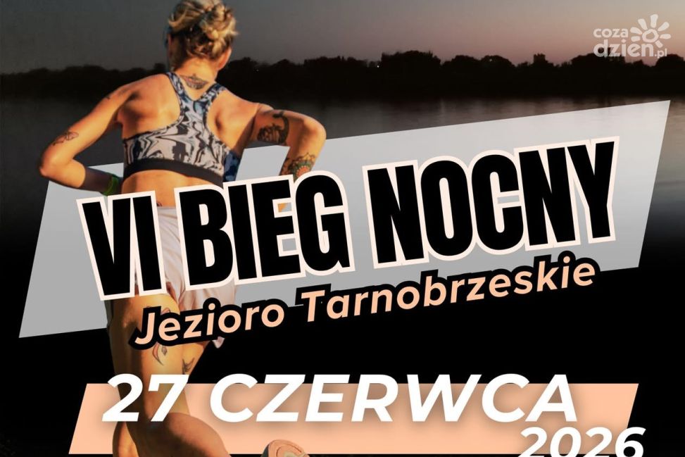 Nocne bieganie wraca nad Jezioro Tarnobrzeskie