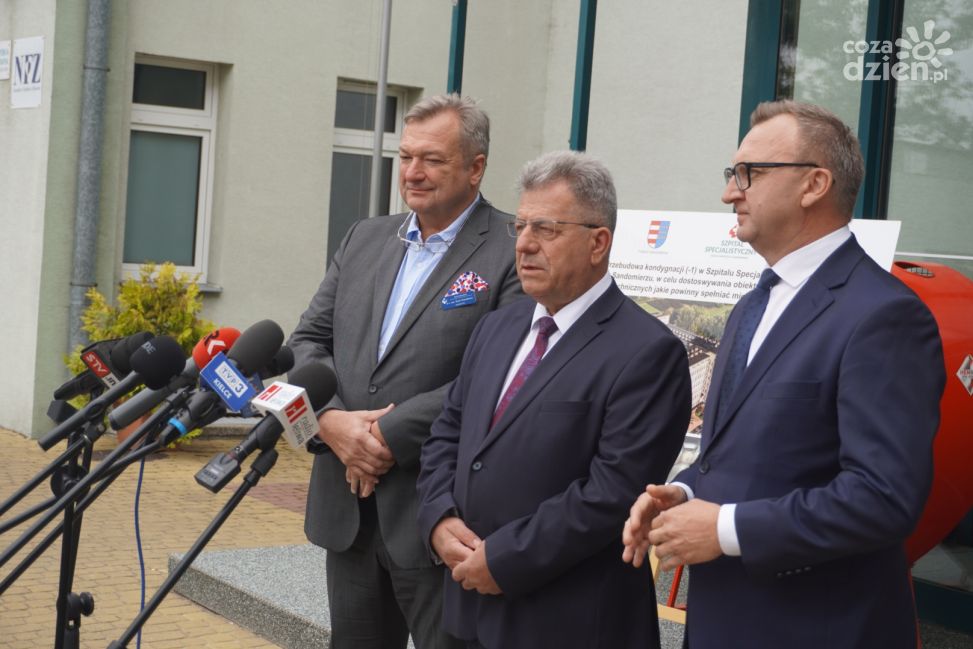 Szpital w Sandomierzu zostanie rozbudowany o funkcję schronienia. Inwestycja za 15 mln zł