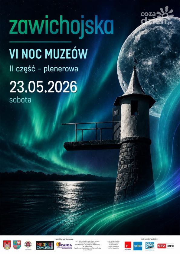 Zawichost zaprasza na plenerową Noc Muzeów. Historia, światło i nadwiślański klimat