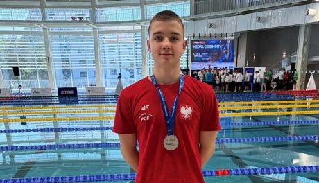 Albert Borkowski ze srebrnym medalem V4 Olympic Hopes Meet w Koszycach