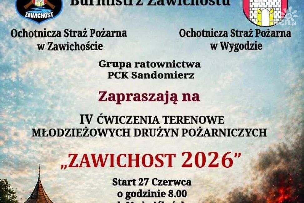 Młodzi strażacy opanują Zawichost. Przed nimi IV ćwiczenia terenowe MDP „Zawichost 2026”