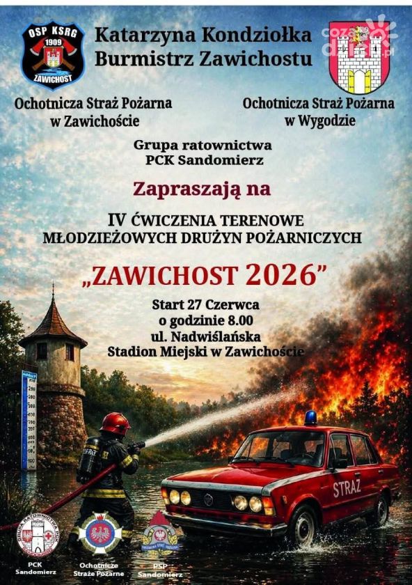 Młodzi strażacy opanują Zawichost. Przed nimi IV ćwiczenia terenowe MDP „Zawichost 2026”