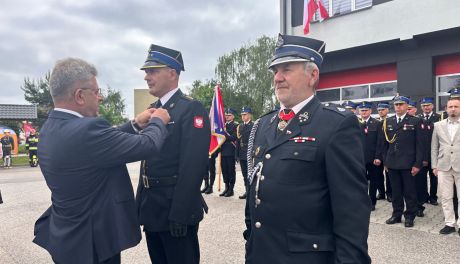 Strażacy świętowali w Sandomierzu. Wręczono odznaczenia i awanse
