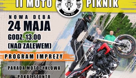 Motocykle, stunt i koncerty nad zalewem. II Moto Piknik w Nowej Dębie już 24 maja