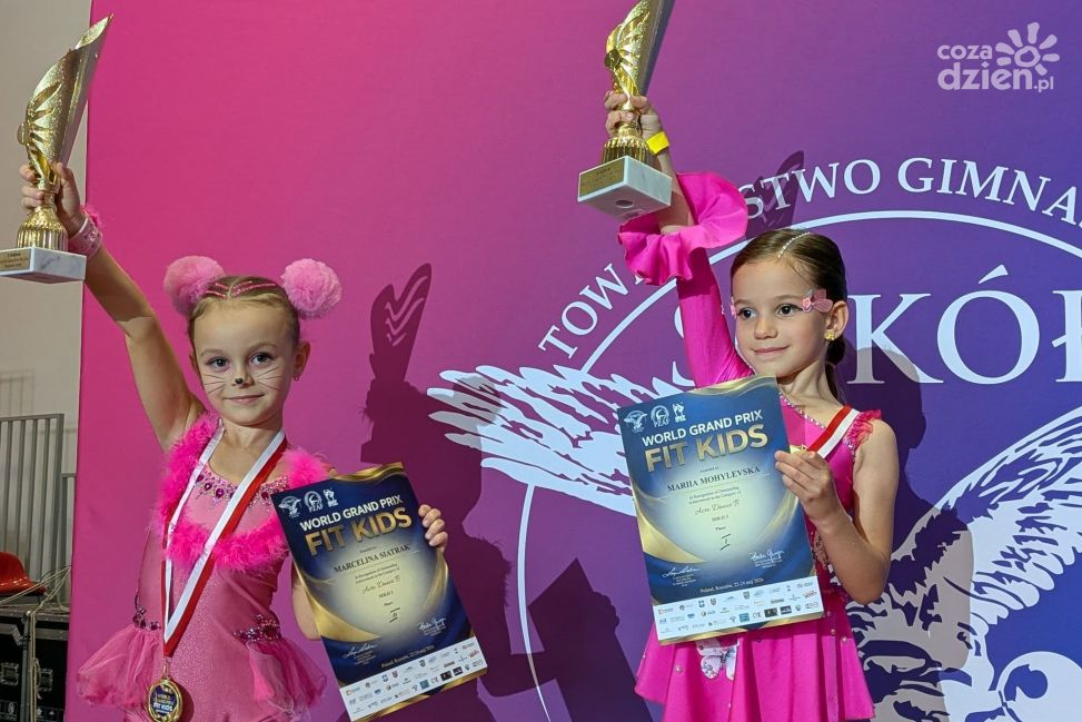 Medalowy sukces zawodniczek Stowarzyszenia „Regionalni” podczas WORLD GRAND PRIX FIT KIDS w Rzeszowie
