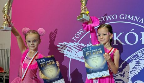 Medalowy sukces zawodniczek Stowarzyszenia „Regionalni” podczas WORLD GRAND PRIX FIT KIDS w Rzeszowie