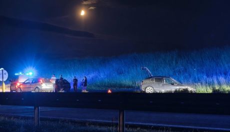 Nocna kolizja na Wisłostradzie. Zwierzę wbiegło pod auto, uszkodzone trzy samochody
