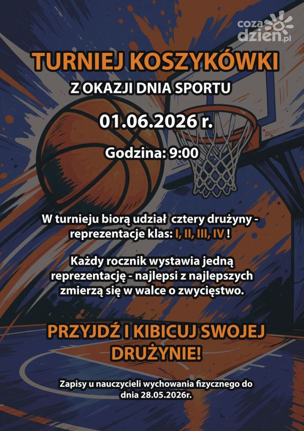 Koszykarskie emocje w Ekonomiku. Szkolny turniej z okazji Dnia Sportu