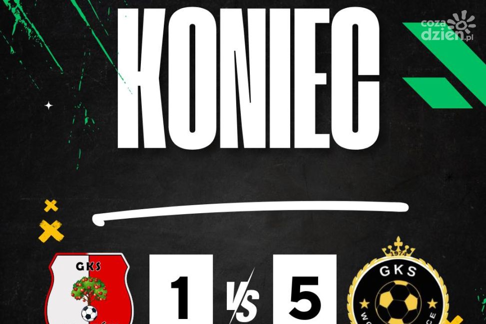 GKS Obrazów wysoko pokonany przez lidera. Honorowe trafienie Święcickiego