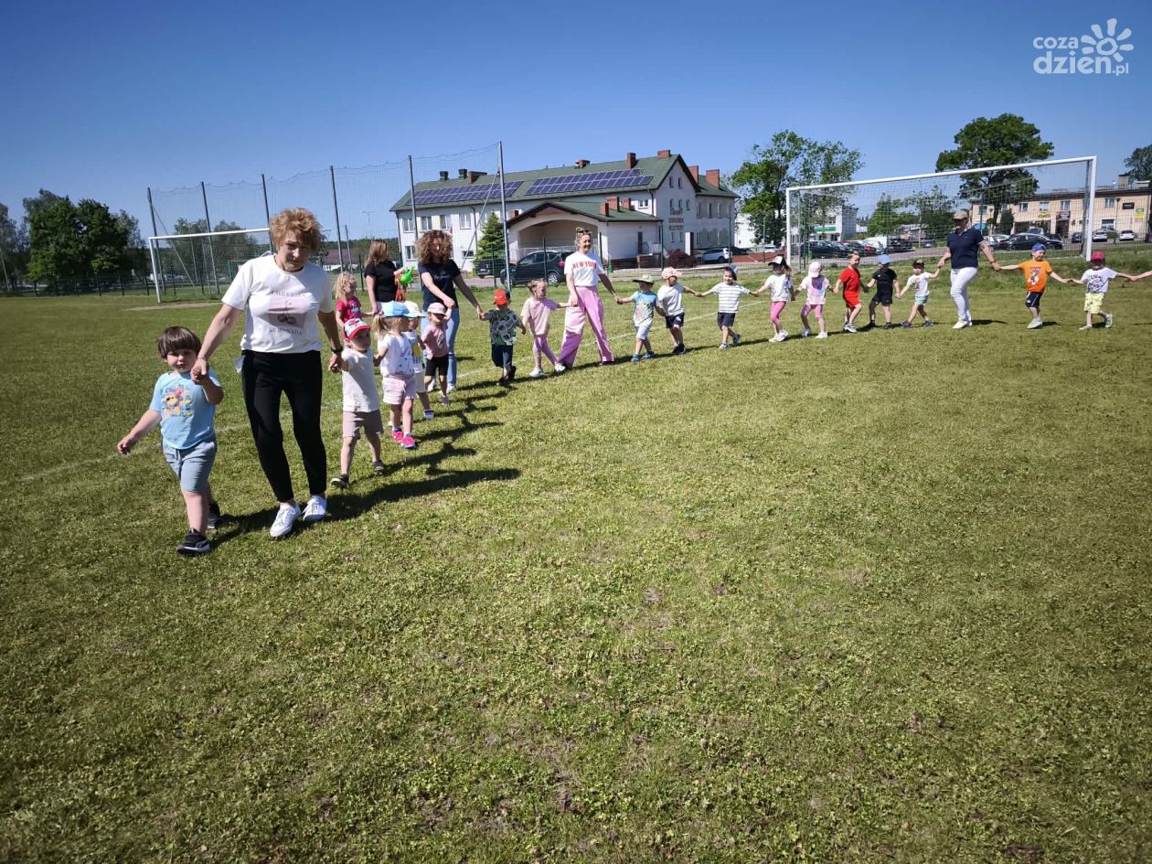 Przedszkolaki z Łoniowa pobiegły „Sprintem do maratonu”