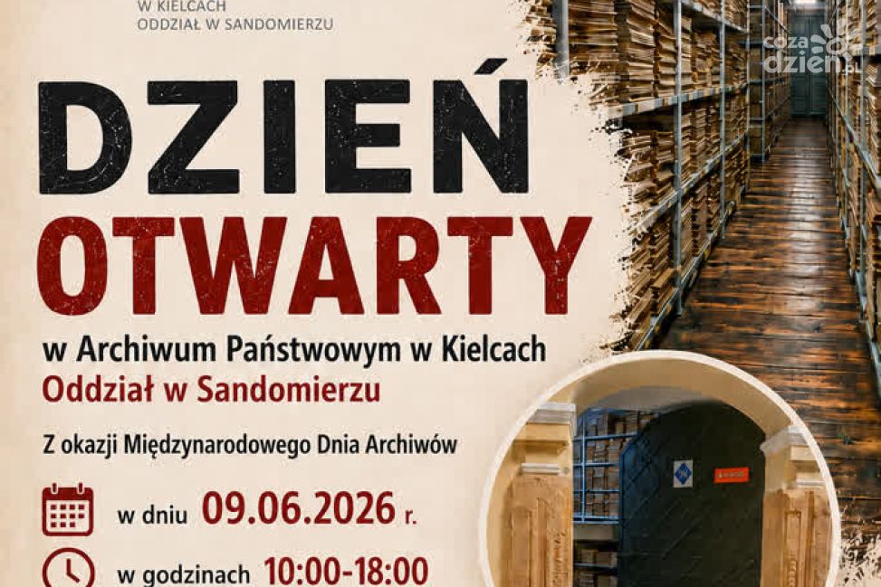 Dzień Otwarty w Archiwum Państwowym w Sandomierzu z okazji Międzynarodowego Dnia Archiwów