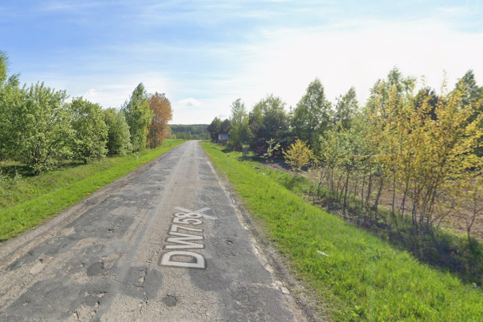 Remont drogi wojewódzkiej nr 758. Prace w gminie Klimontów