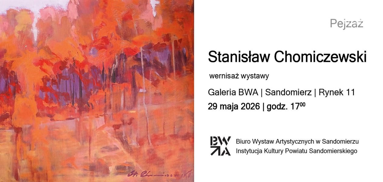 Wernisaż wystawy malarstwa Stanisława Chomiczewskiego „Pejzaż”