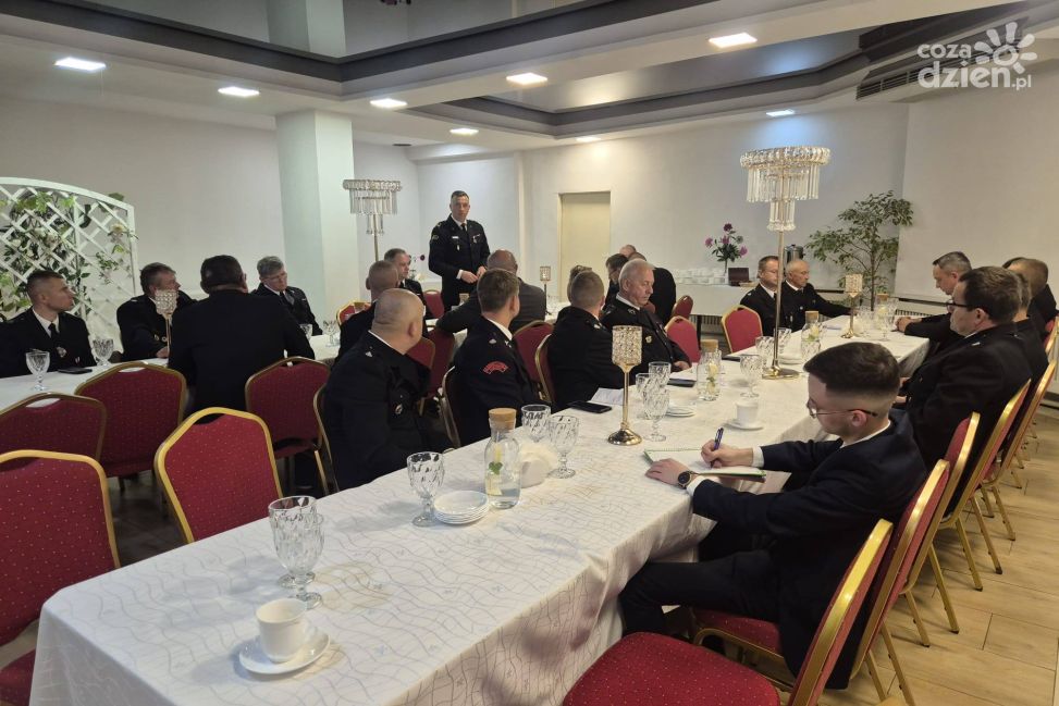 Zjazd Oddziału Gminnego Związku OSP RP w Koprzywnicy. Rozmawiano o przyszłości jednostek