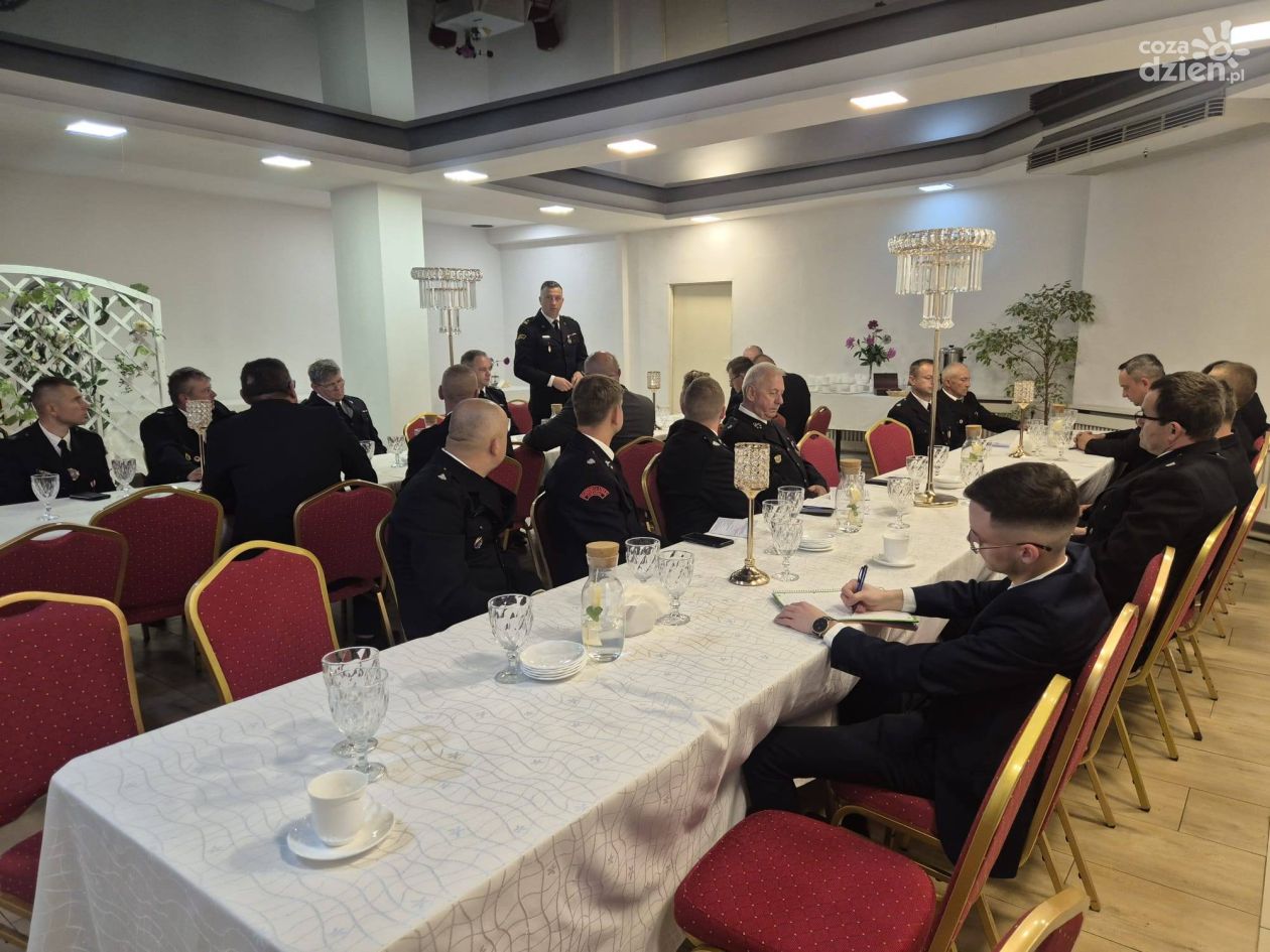 Zjazd Oddziału Gminnego Związku OSP RP w Koprzywnicy. Rozmawiano o przyszłości jednostek