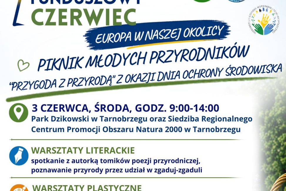 Piknik Młodych Przyrodników w Tarnobrzegu już w środę. Będzie edukacja i zabawa w Parku Dzikowskim