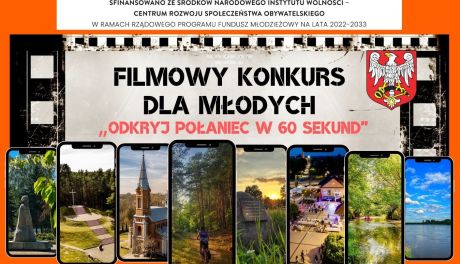 Połaniec w 60 sekund. Rusza konkurs filmowy dla młodych mieszkańców gminy