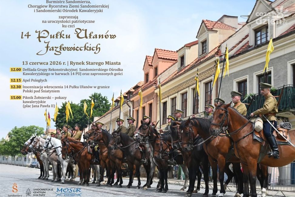 Sandomierz uczci pamięć 14 Pułku Ułanów Jazłowieckich