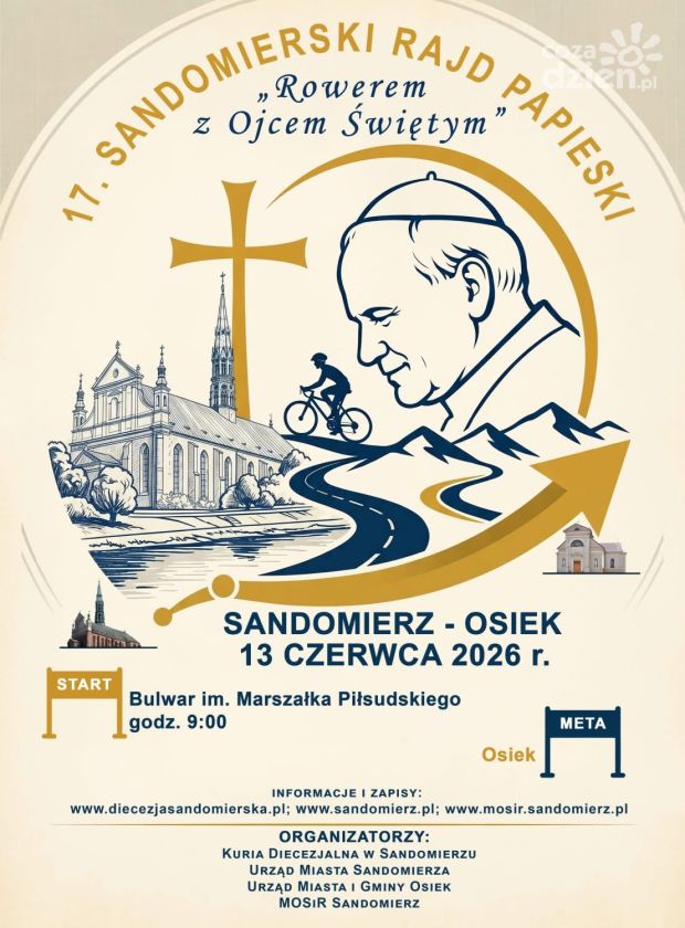 Rowerem z Ojcem Świętym – aktywna rodzinna przygoda już 13 czerwca