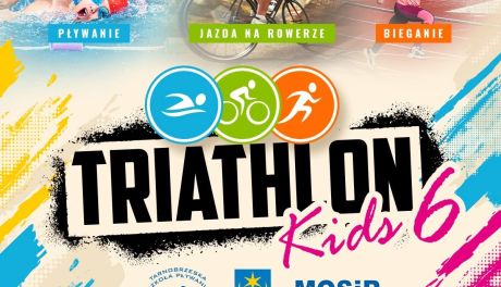 Młodzi sportowcy zmierzą się w 6. edycji TRIATHLON KIDS nad Jeziorem Tarnobrzeskim