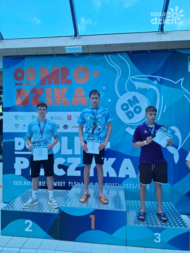 Młodzi pływacy z Tarnobrzega wśród najlepszych. 17 medali na zawodach