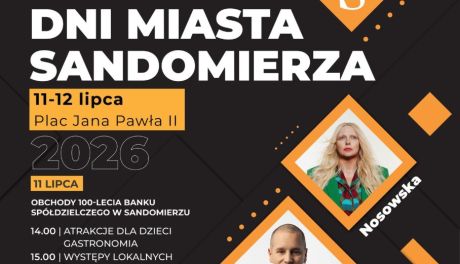 Wielkie koncerty na Dniach Miasta Sandomierza. Na scenie czołowi polscy artyści